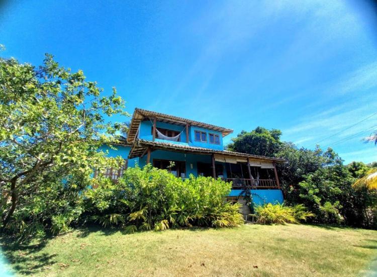 Espelho Bahia Blue House Bed & Breakfast Praia do Espelho Exterior photo
