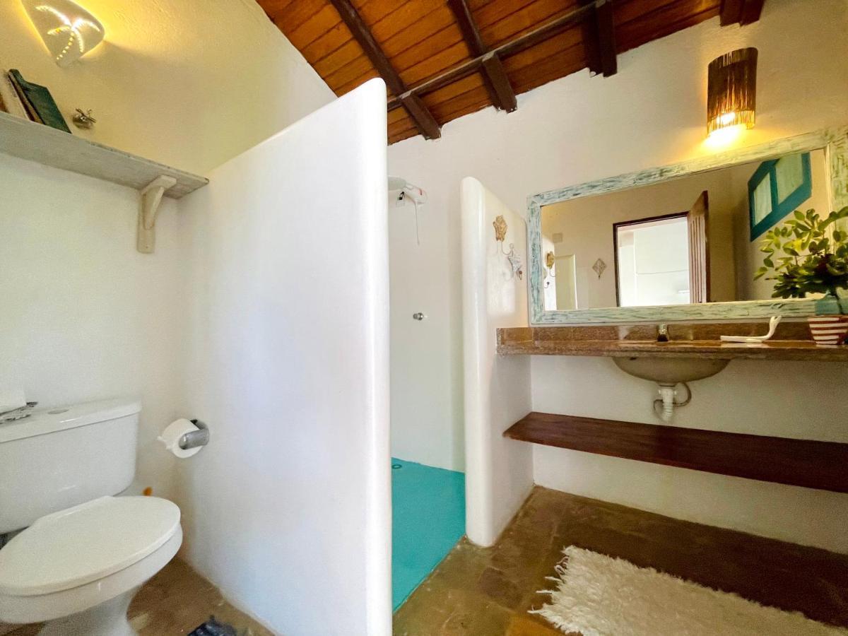 Espelho Bahia Blue House Bed & Breakfast Praia do Espelho Exterior photo