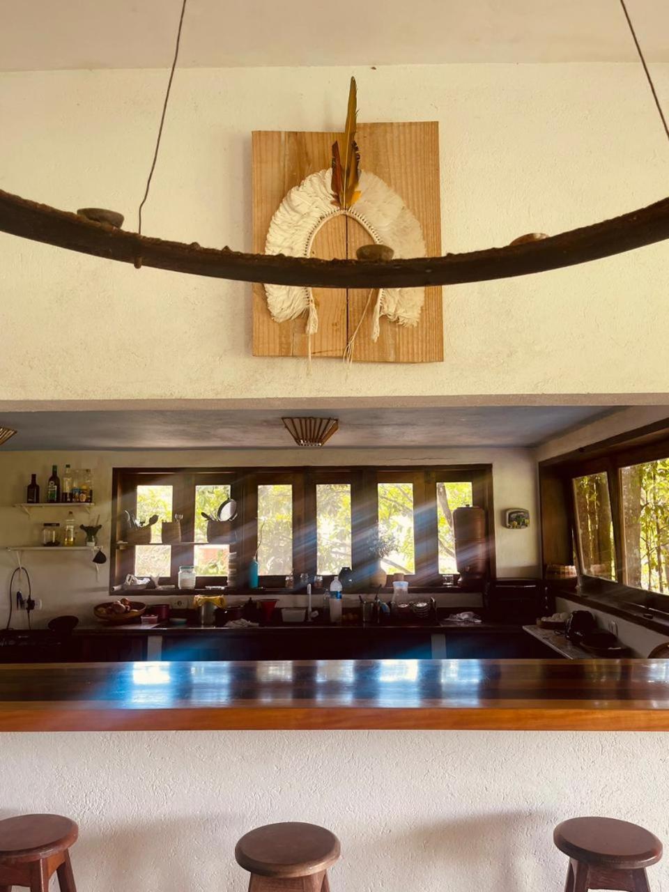 Espelho Bahia Blue House Bed & Breakfast Praia do Espelho Exterior photo